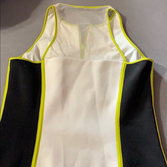 Guess Dress - black, white and lime green - Picture 3 of 4